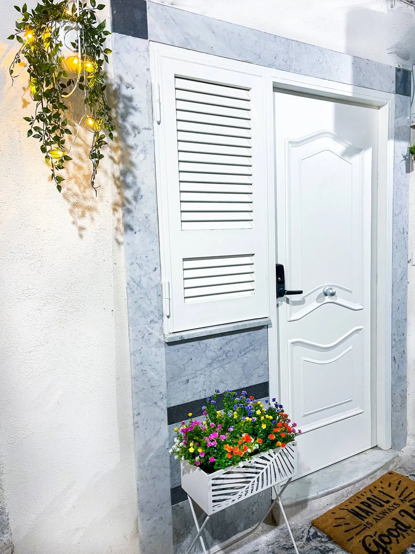 Ingresso con fiori
