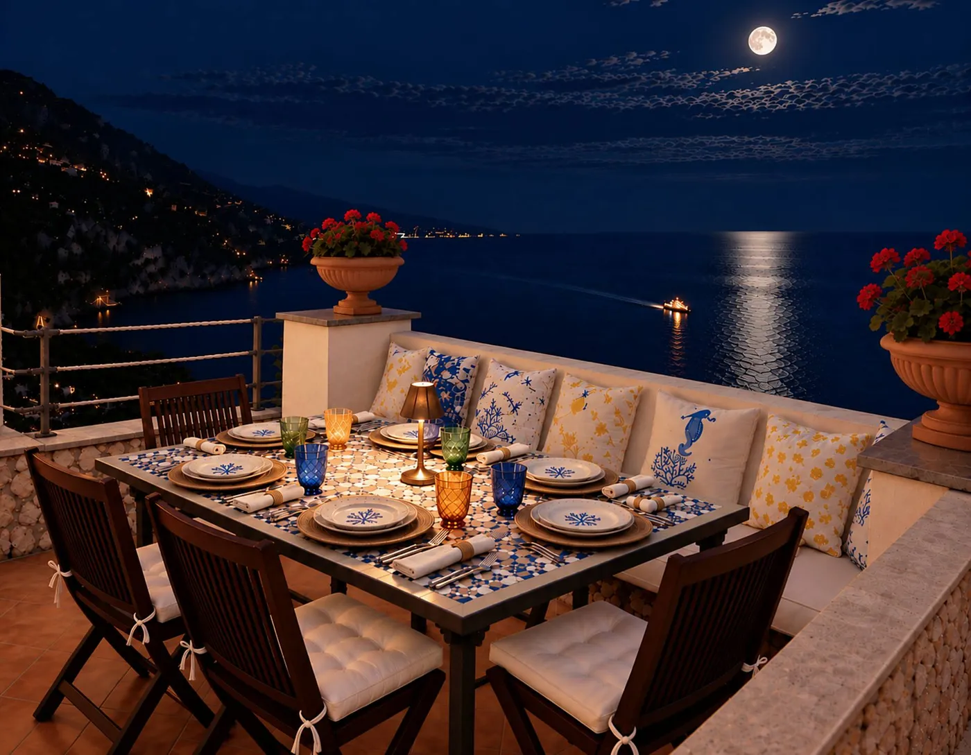 Terrazza sulla costa